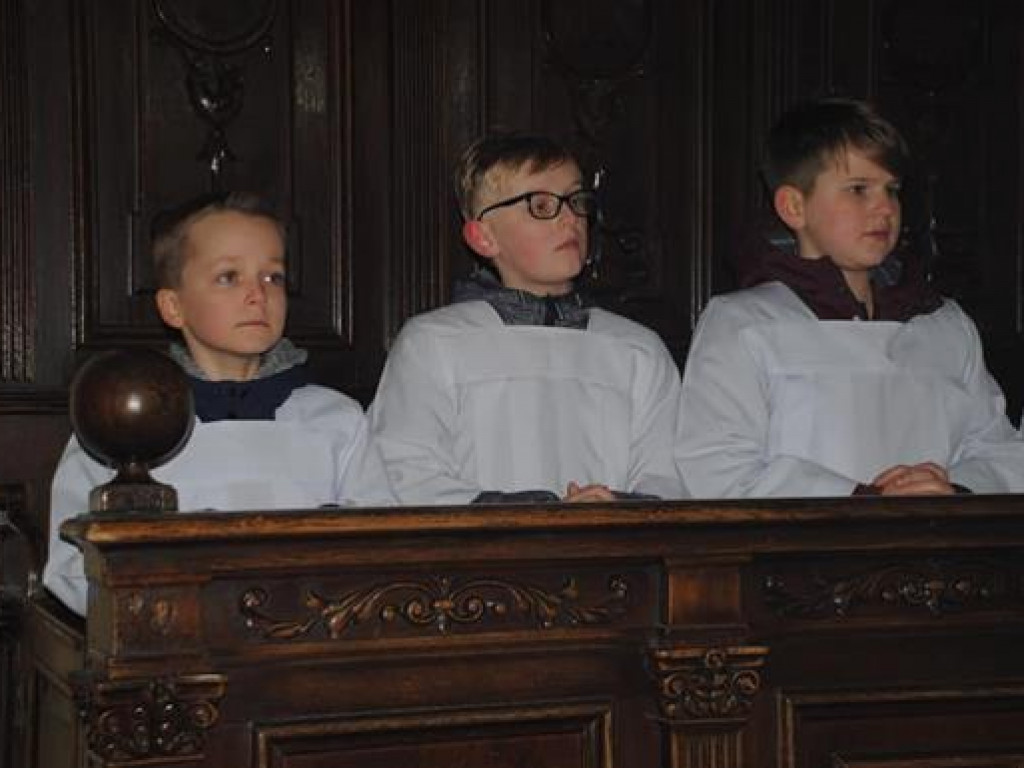 Przyjęcie nowych ministrantów