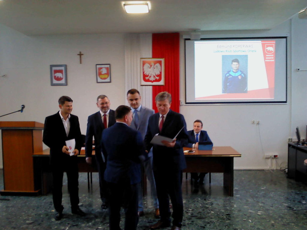 Nagrody dla sportowców podczas sesji Rady Miasta