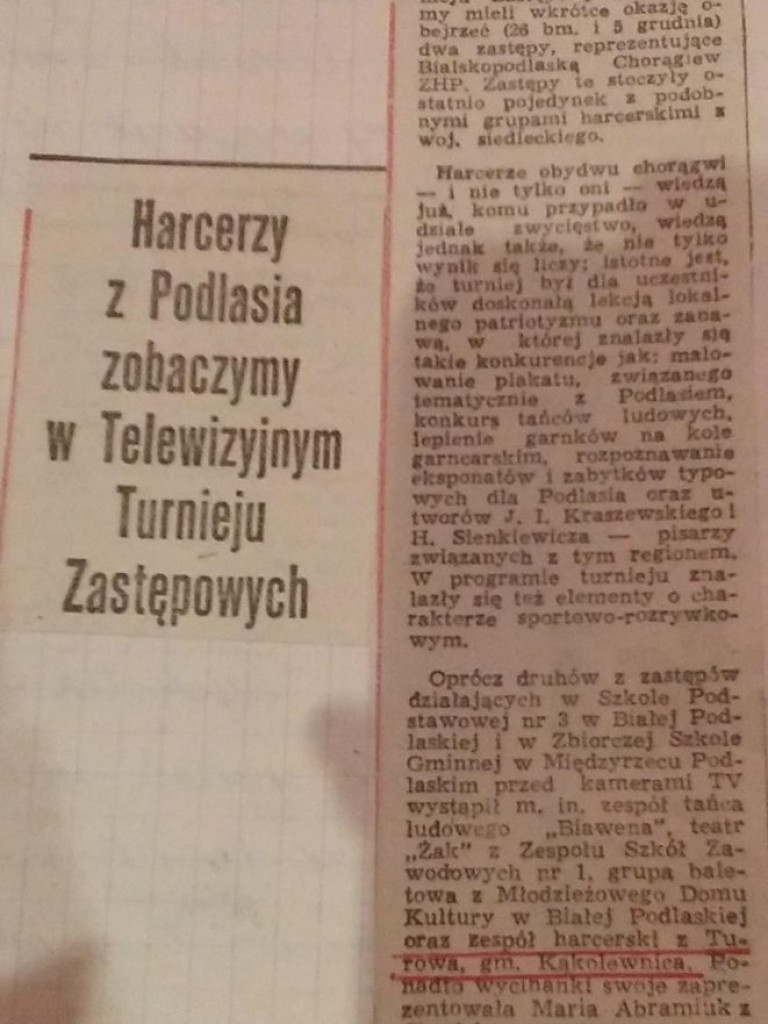 Historia Szkoły Podstawowej w Turowie