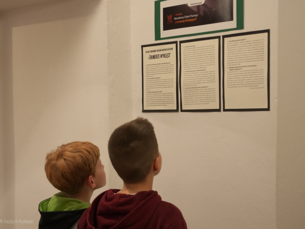 Wystawa i materiały o żołnierzach wyklętych w PSM