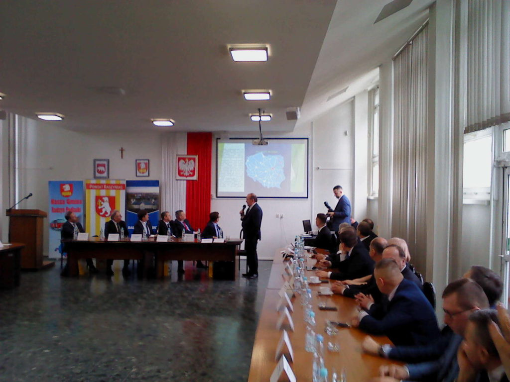 Konferencja w sprawach kolejowych w Radzyniu