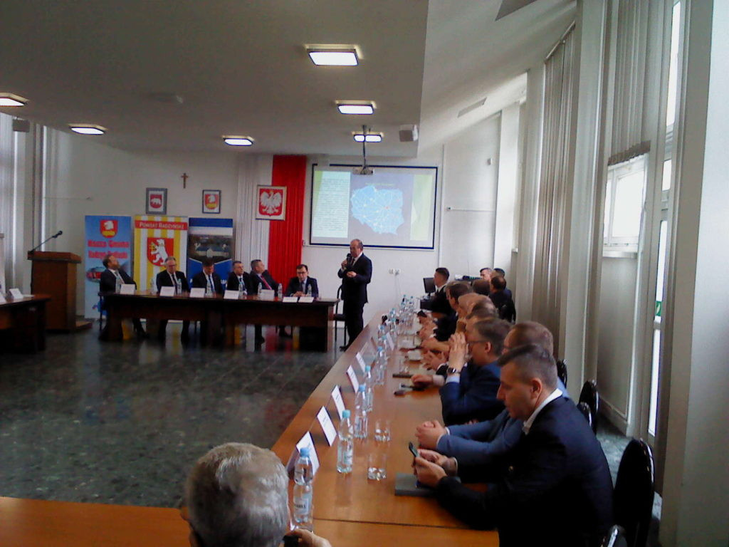 Konferencja w sprawach kolejowych w Radzyniu
