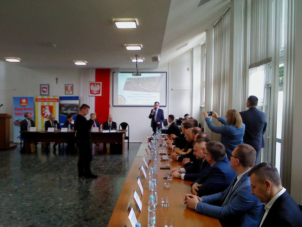Konferencja w sprawach kolejowych w Radzyniu