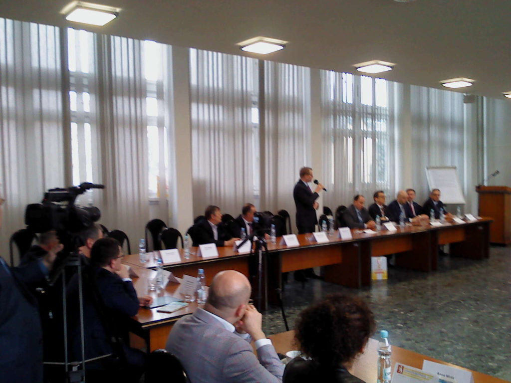 Konferencja w sprawach kolejowych w Radzyniu