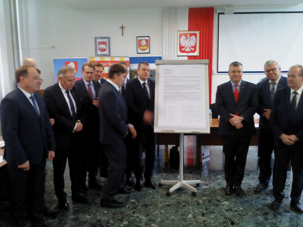 Konferencja w sprawach kolejowych w Radzyniu