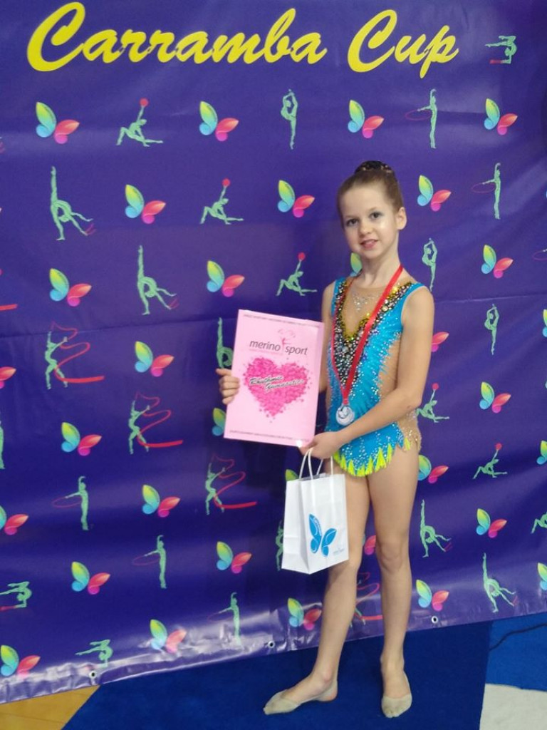 Radzyńska gimnastyczka na międzynarodowych zawodach w Katowicach