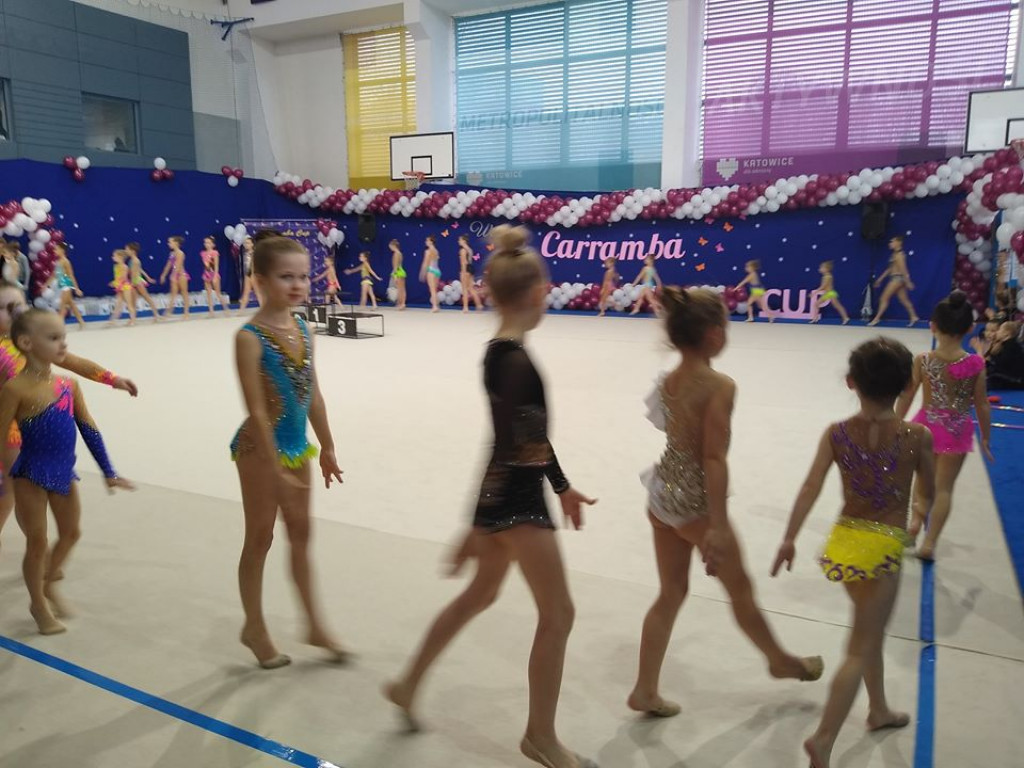 Radzyńska gimnastyczka na międzynarodowych zawodach w Katowicach