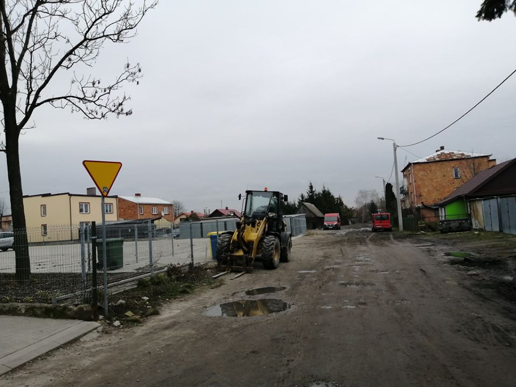 Przebudowa ul. Zaszkolnej w Wohyniu