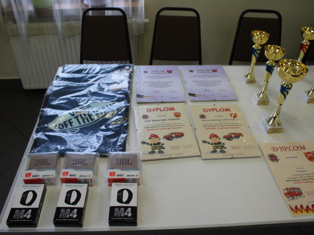 Eliminacje turnieju wiedzy pożarniczej w Komarówce P.