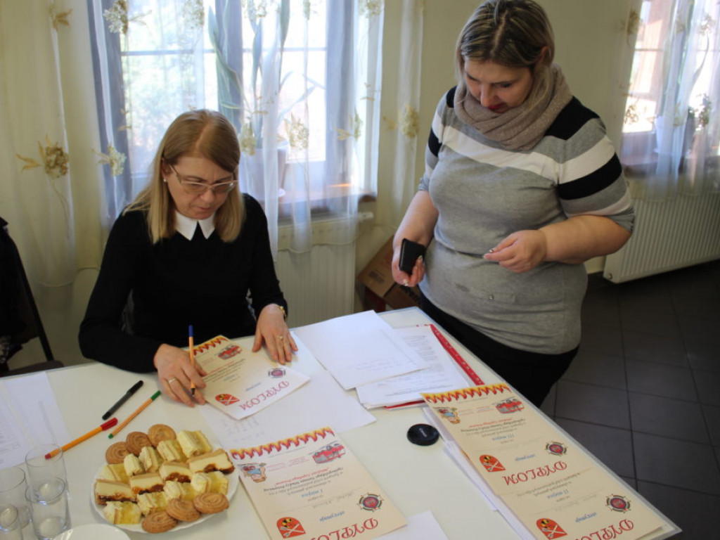 Eliminacje turnieju wiedzy pożarniczej w Komarówce P.