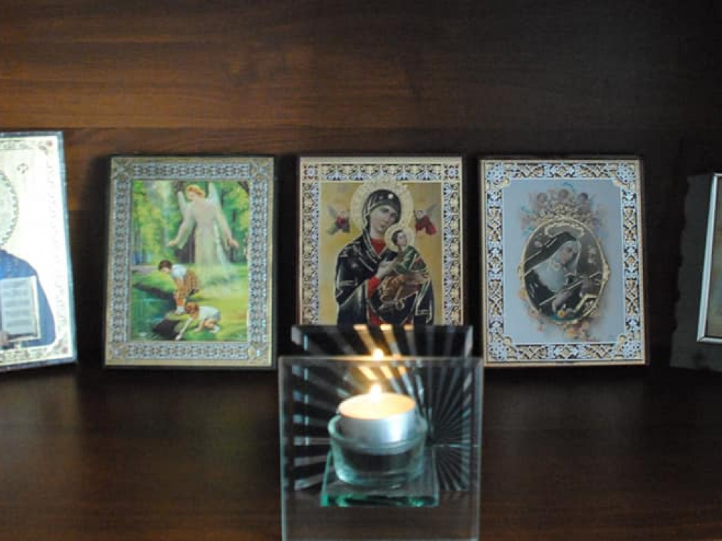 Ołtarzyki domowe - zdjęcia