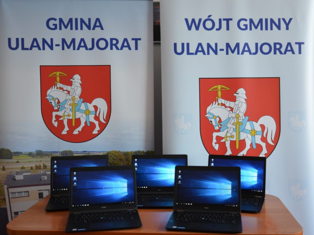 Laptopy i tablety dla uczniów z gminy Ulan-Majorat
