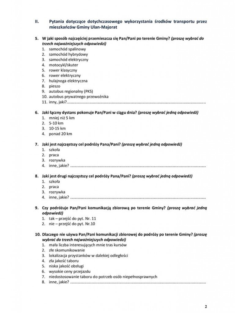 Konsultacje społeczne w gminie Ulan-Majorat