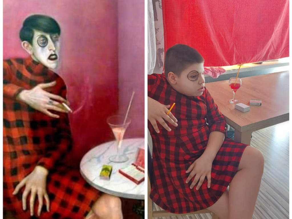 Nietypowa zdalna lekcja plastyki w ZS w Suchowoli