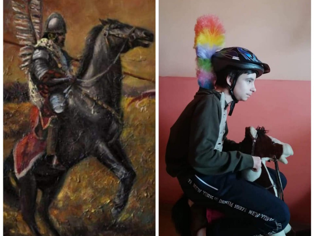 Nietypowa zdalna lekcja plastyki w ZS w Suchowoli