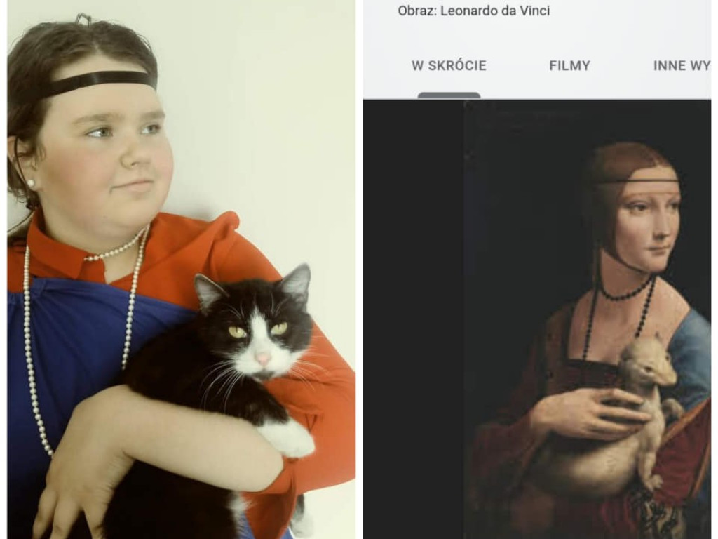 Nietypowa zdalna lekcja plastyki w ZS w Suchowoli