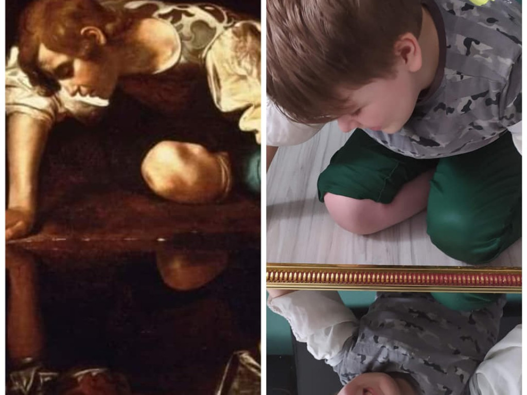 Nietypowa zdalna lekcja plastyki w ZS w Suchowoli