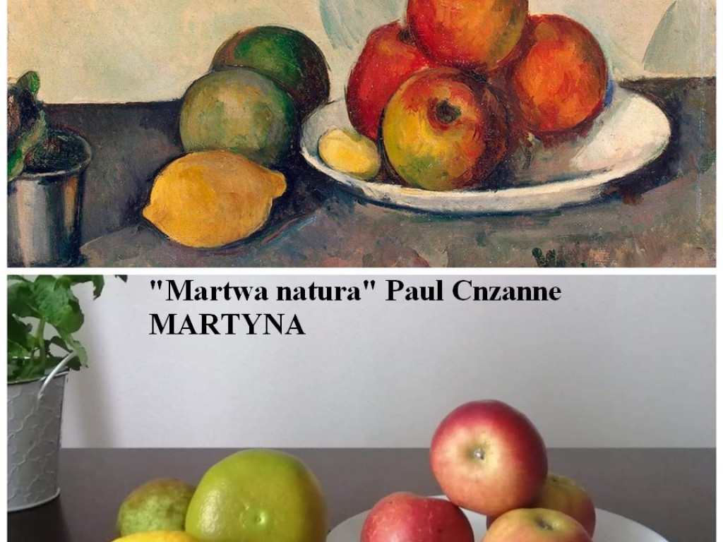 Nietypowa zdalna lekcja plastyki w ZS w Suchowoli