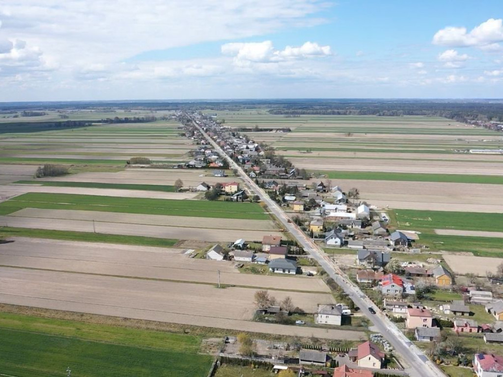 Kąkolewnica z lotu drona