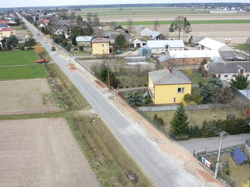 Kąkolewnica z lotu drona