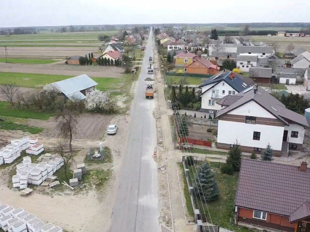 Kąkolewnica z lotu drona