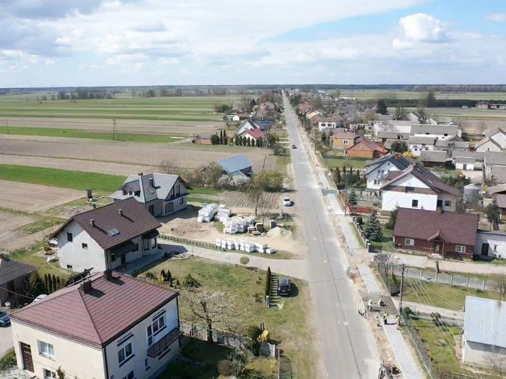 Kąkolewnica z lotu drona