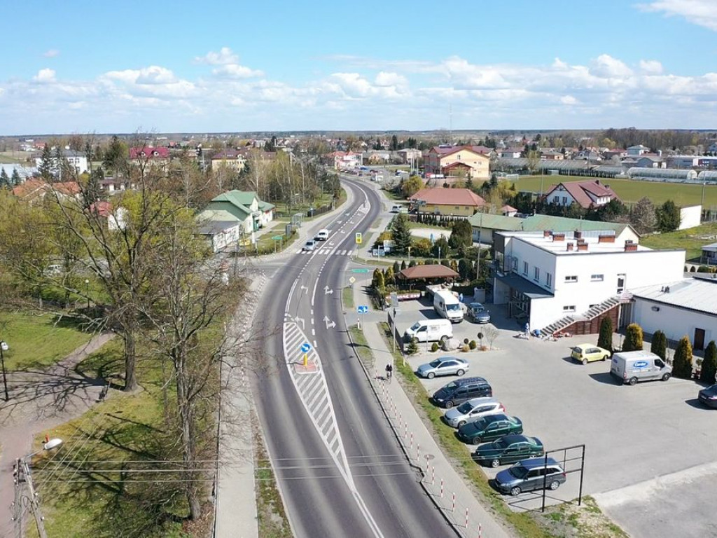 Kąkolewnica z lotu drona