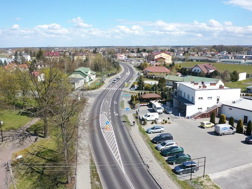 Kąkolewnica z lotu drona