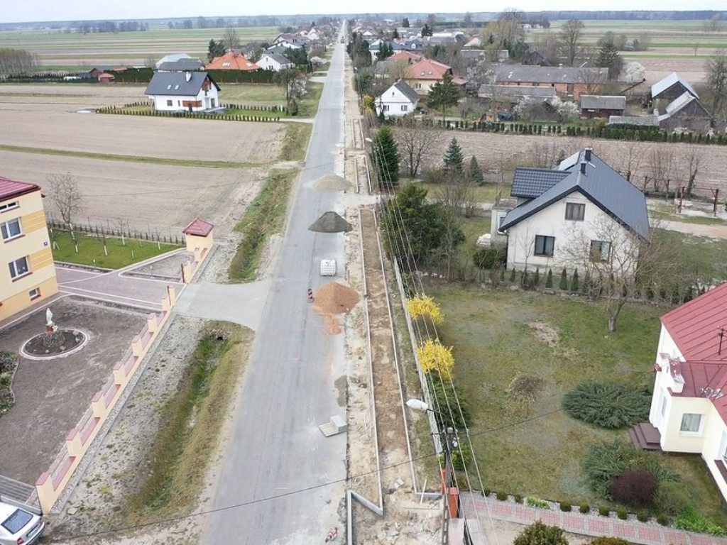 Kąkolewnica z lotu drona