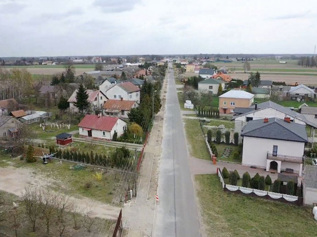 Kąkolewnica z lotu drona