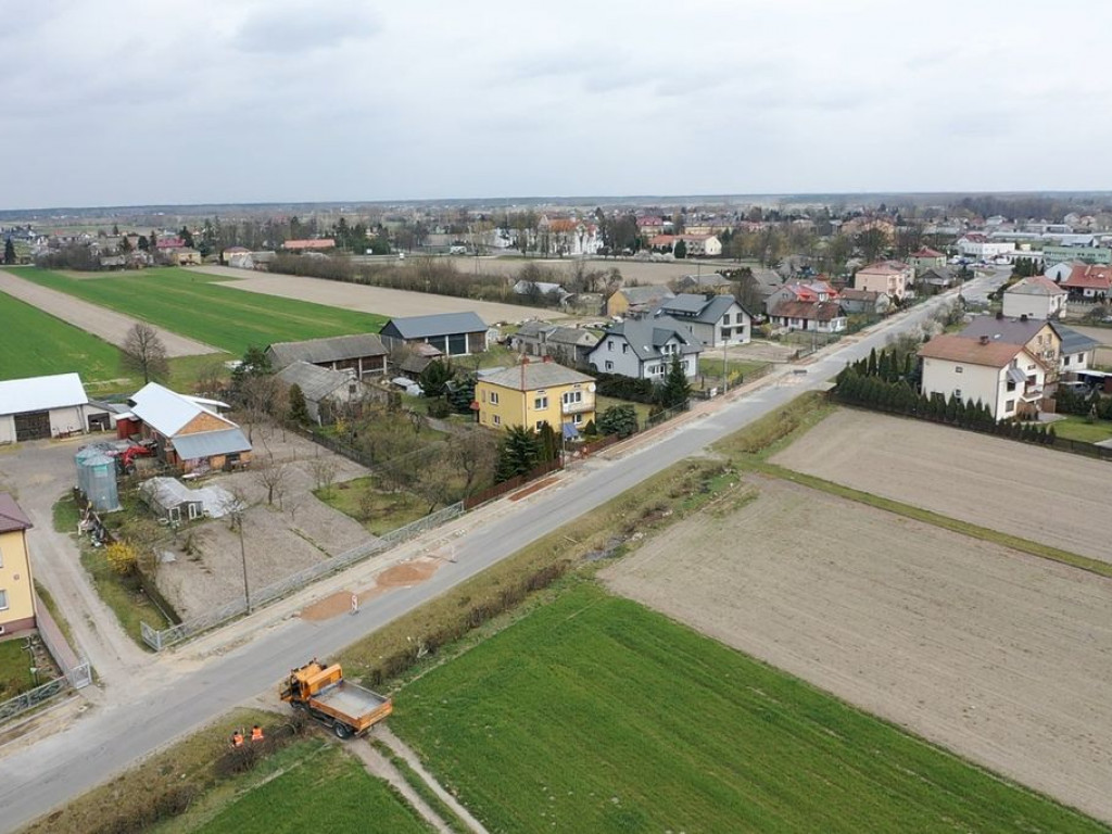 Kąkolewnica z lotu drona