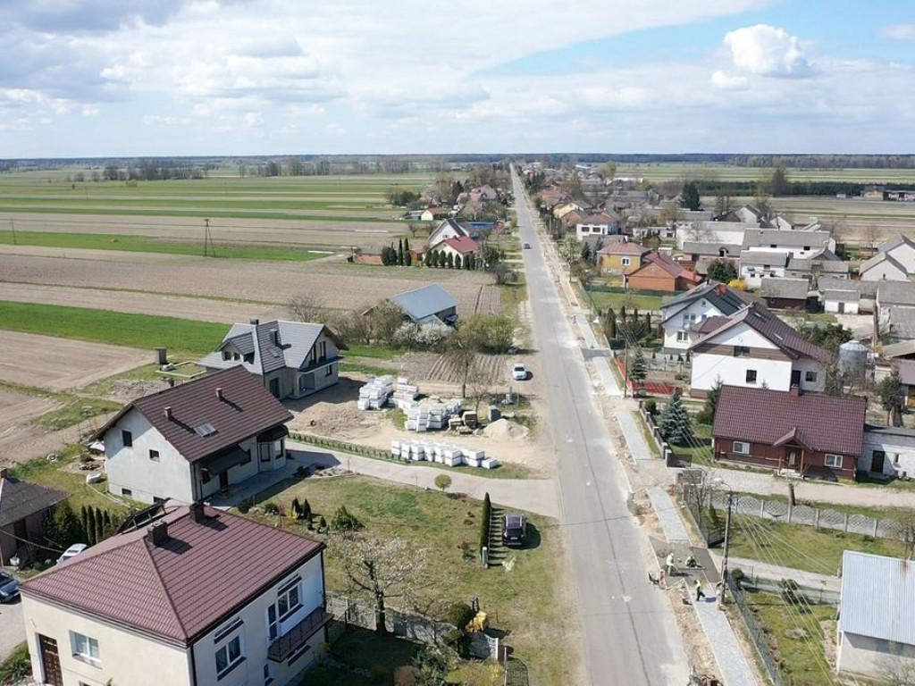 Kąkolewnica z lotu drona