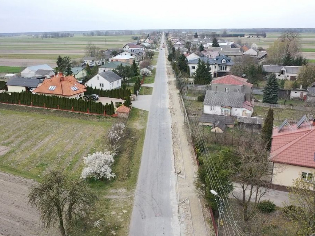 Kąkolewnica z lotu drona