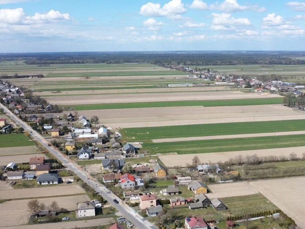 Kąkolewnica z lotu drona