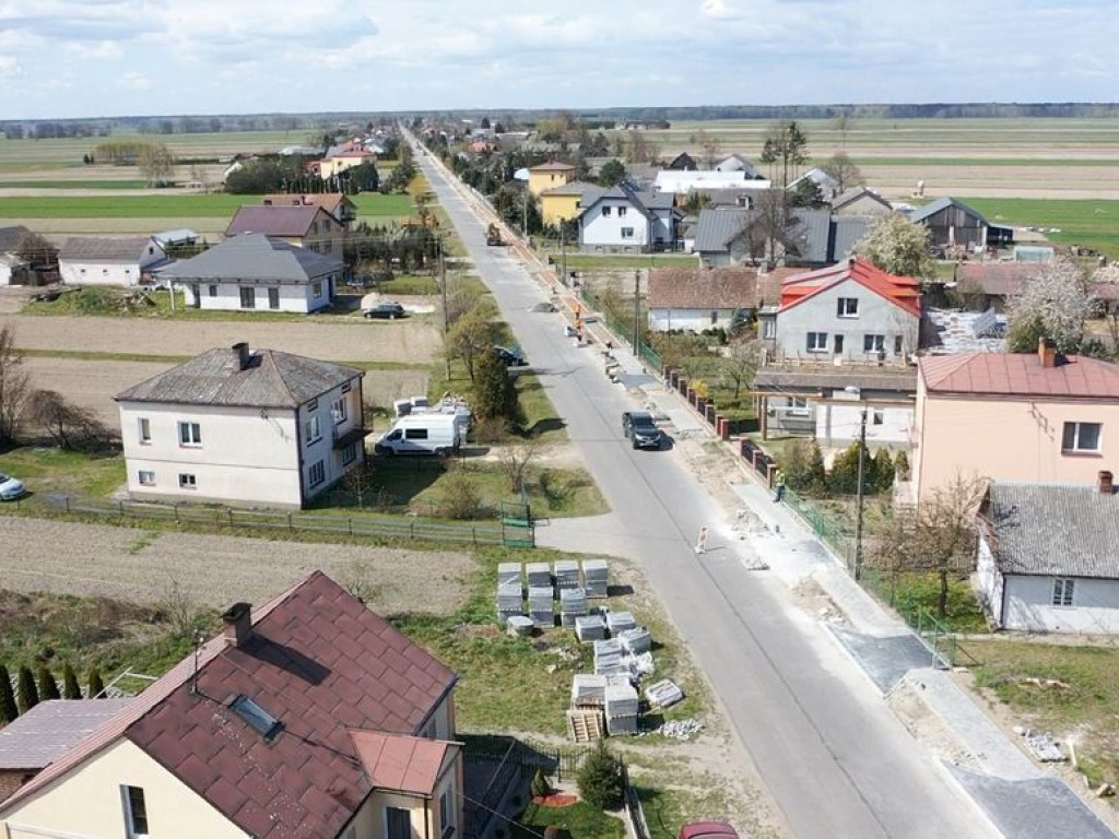 Kąkolewnica z lotu drona