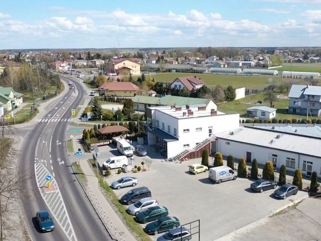 Kąkolewnica z lotu drona