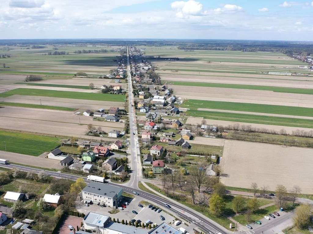 Kąkolewnica z lotu drona