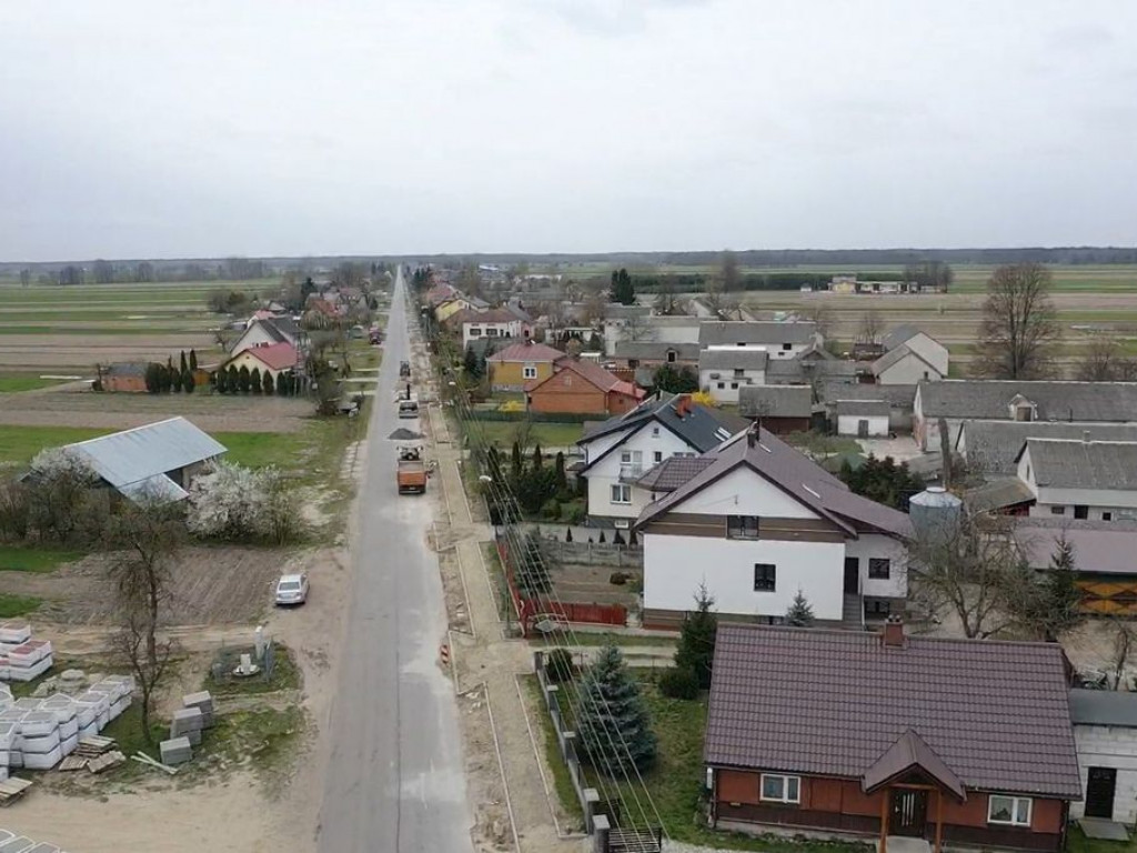 Kąkolewnica z lotu drona