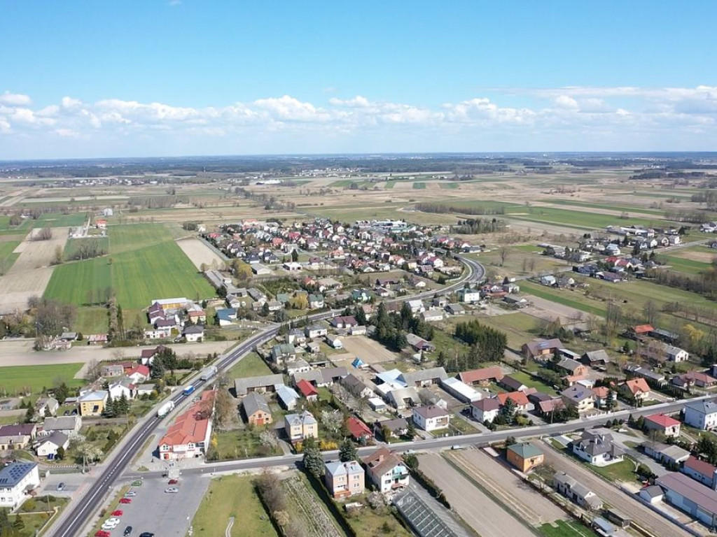 Kąkolewnica z lotu drona