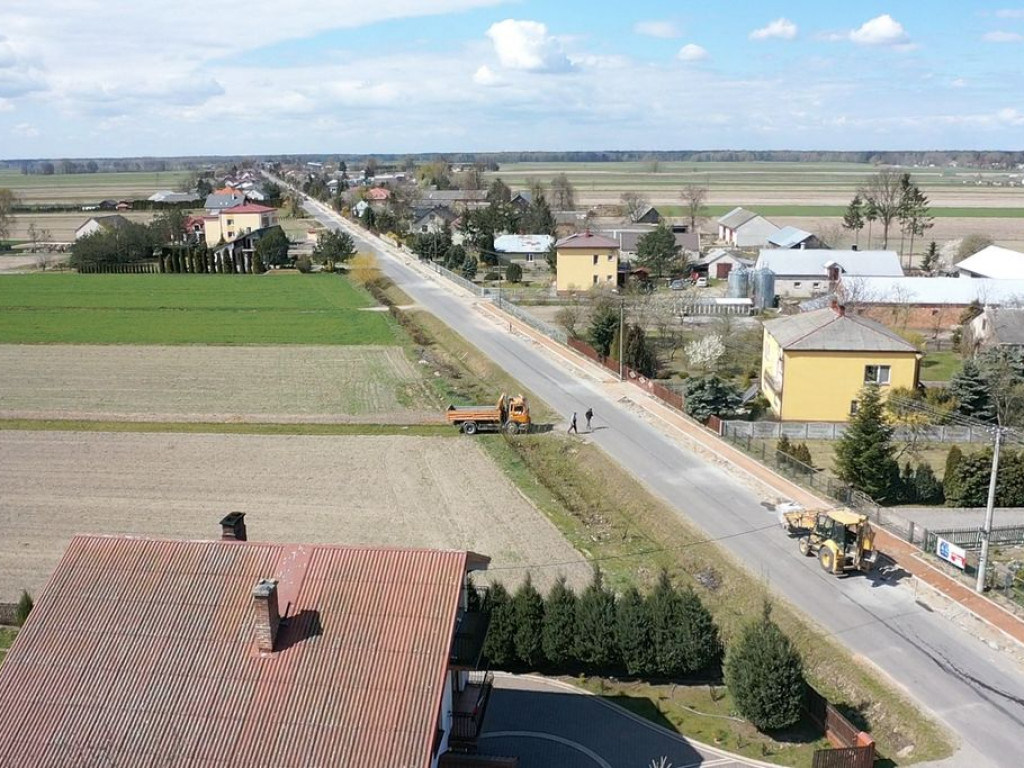 Kąkolewnica z lotu drona