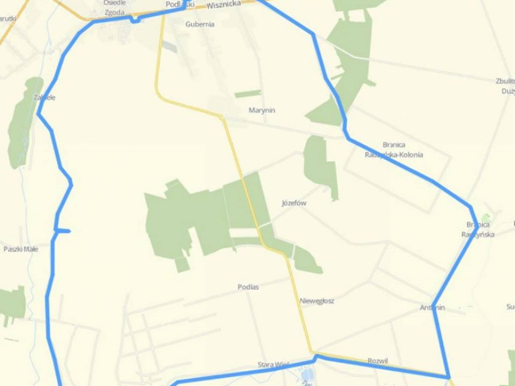 Wycieczka Radzyńskiej Grupy Rowerowej 