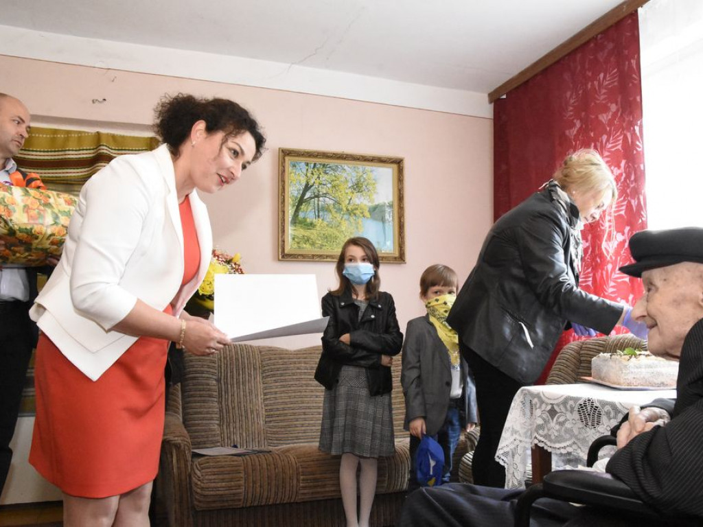 100. urodziny mieszkańca Kąkolewnicy