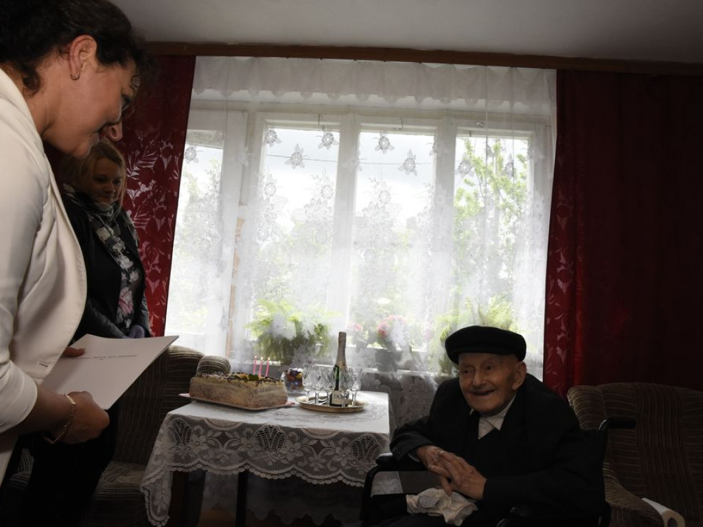 100. urodziny mieszkańca Kąkolewnicy