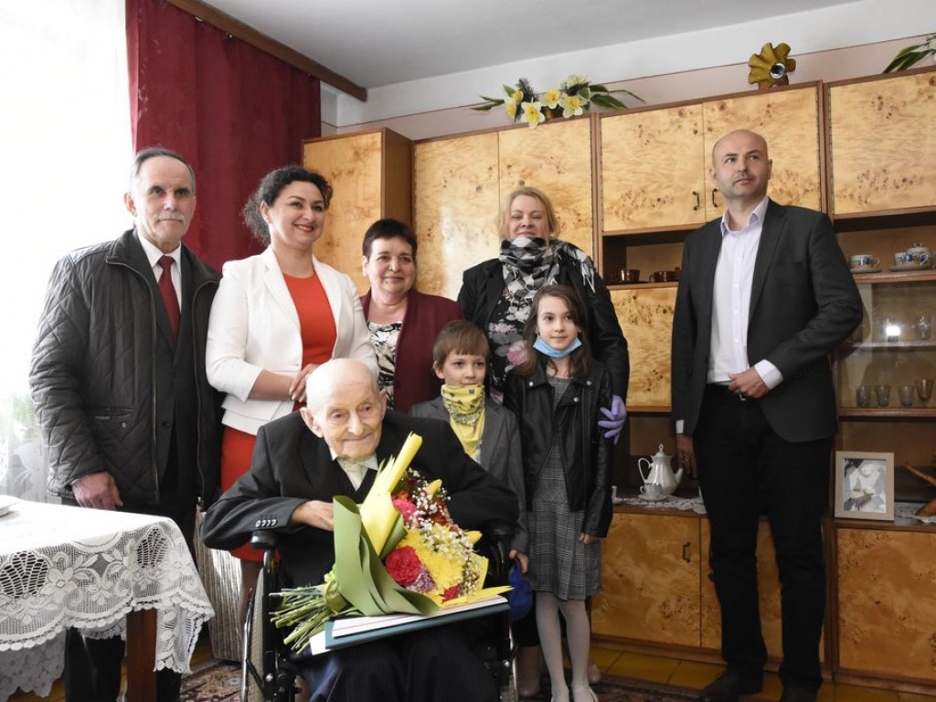 100. urodziny mieszkańca Kąkolewnicy