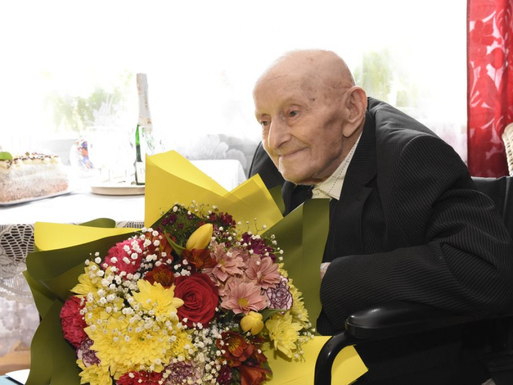 100. urodziny mieszkańca Kąkolewnicy