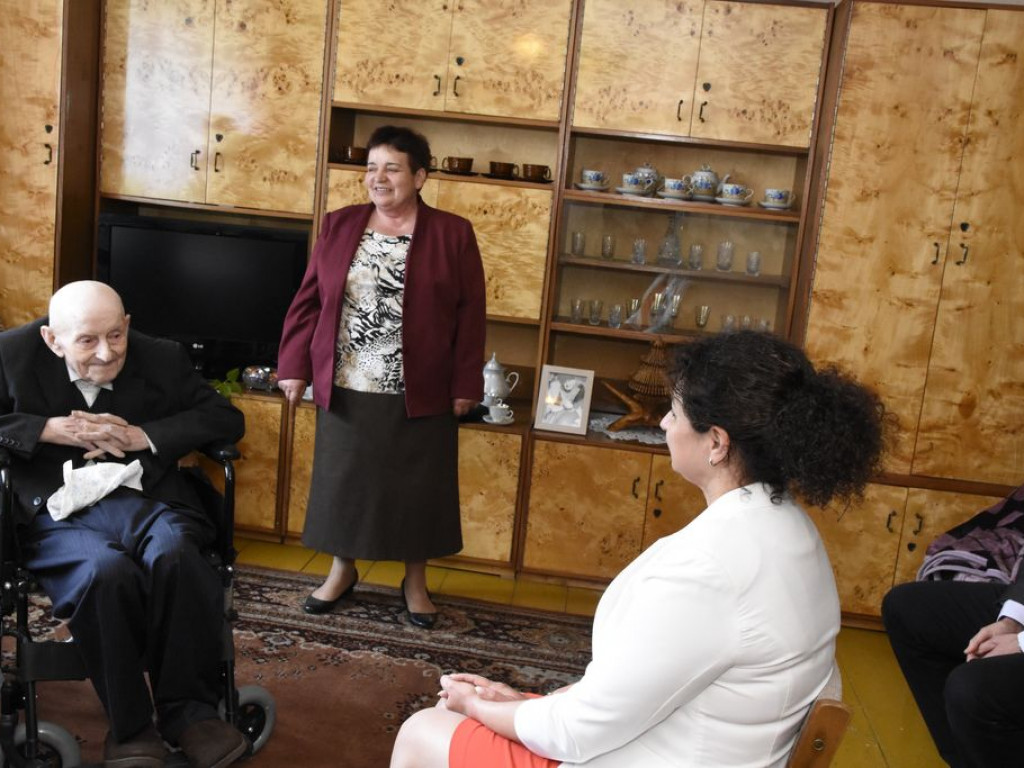 100. urodziny mieszkańca Kąkolewnicy