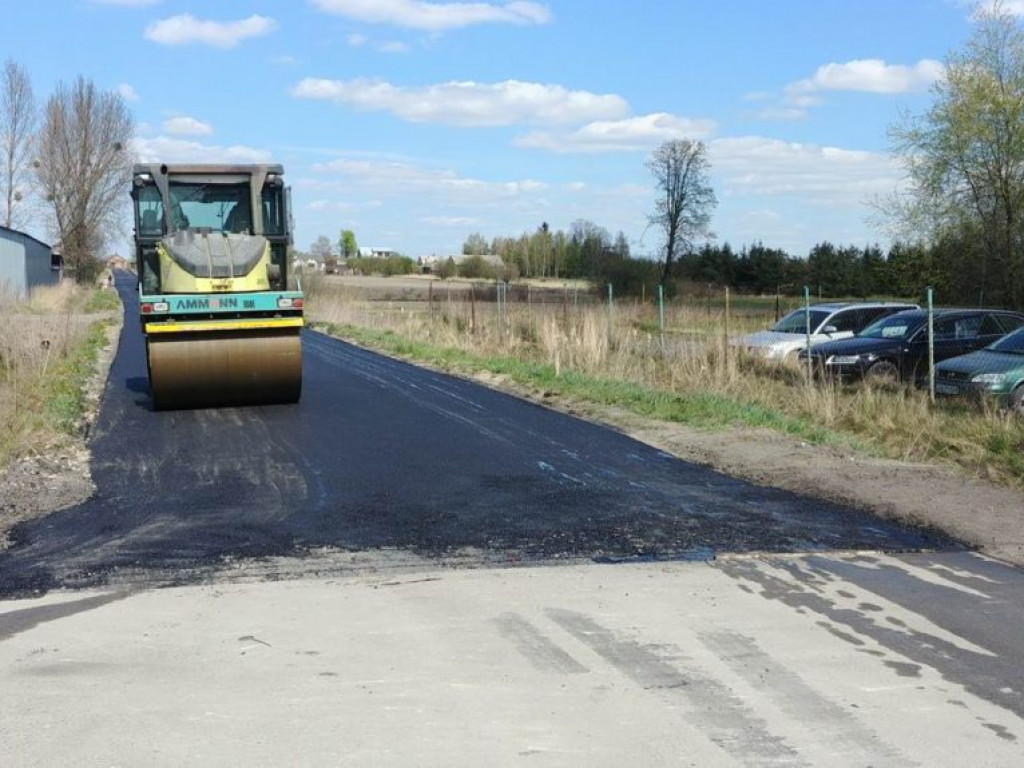 Zakończenie przebudowy drogi w Bezwoli