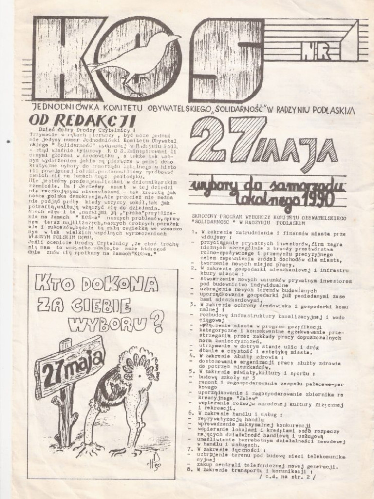 30. rocznica wyborów samorządowych z 1990 roku