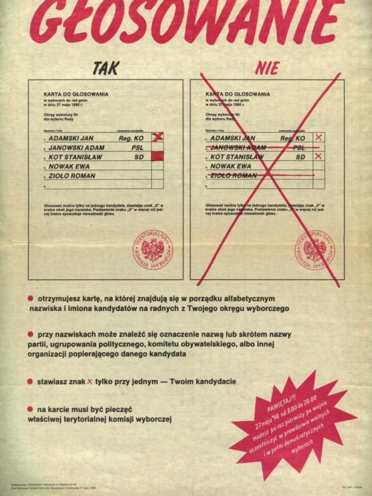 Wspomnienia uczestników wyborów samorządowych z 1990 roku