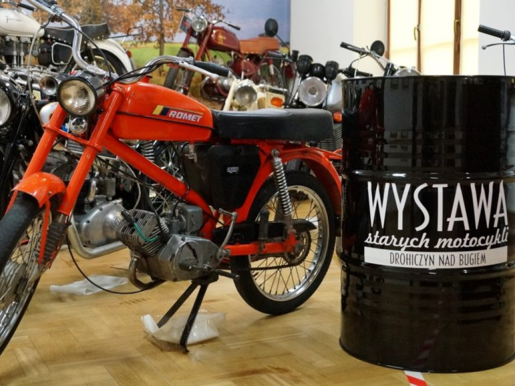 Wystawa starych motocykli w Drohiczynie - zdjęcia